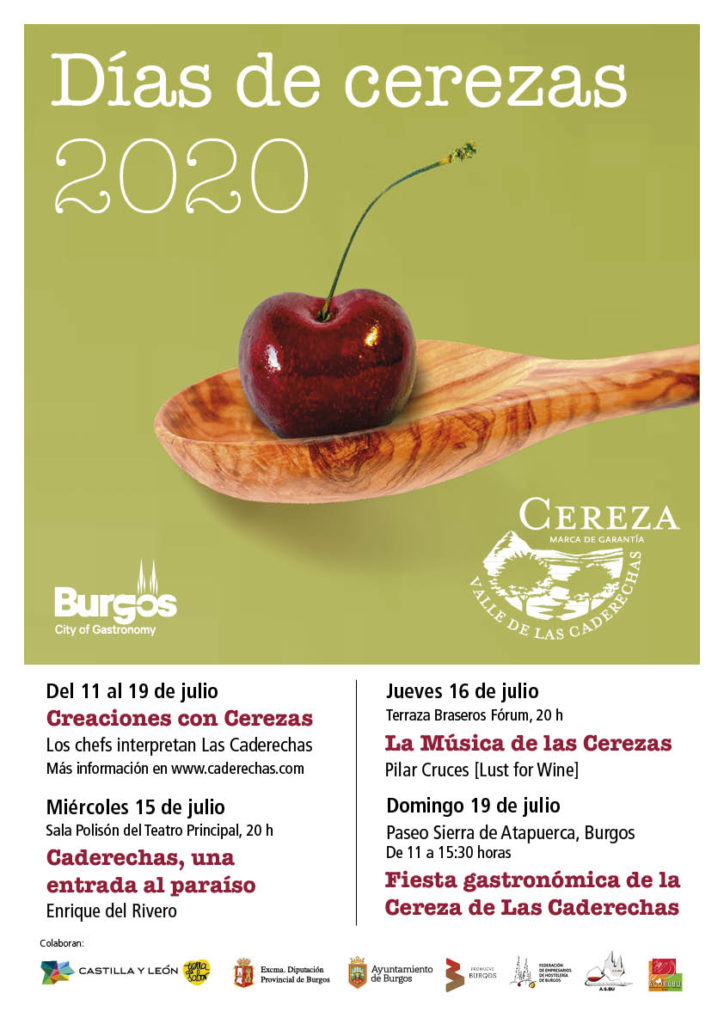 Fiesta Gastronómica de la Cereza de las Caderechas en #Burgos