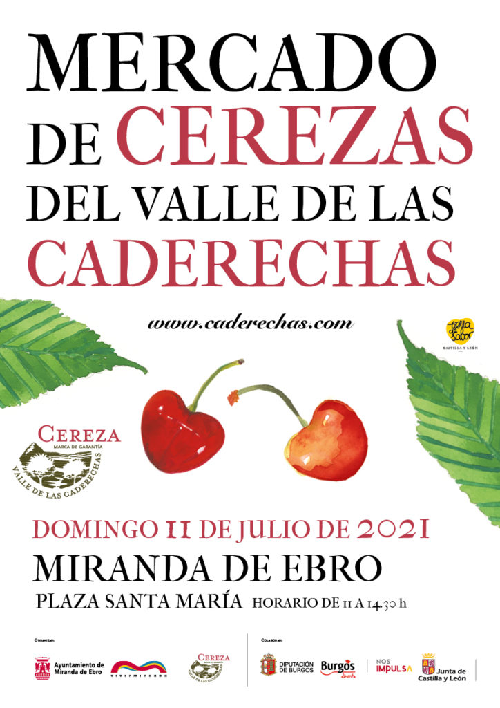 Mercado de Cerezas del Valle de las Caderechas en Miranda de Ebro