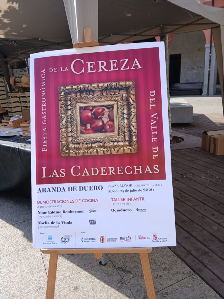 FIESTA GASTRONÓMICA DE LA CEREZA DEL VALLE DE LAS CADERECHAS EN ARANDA DE DUERO 2026 EN IMÁGENES