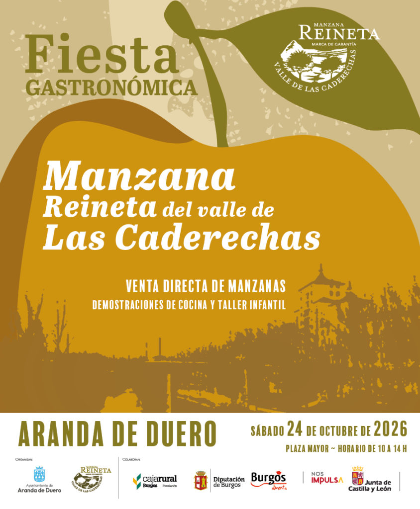 FIESTA GASTRONÓMICA DE LA MANZANA DE CADERECHAS EN ARANDA DE DUERO 2026